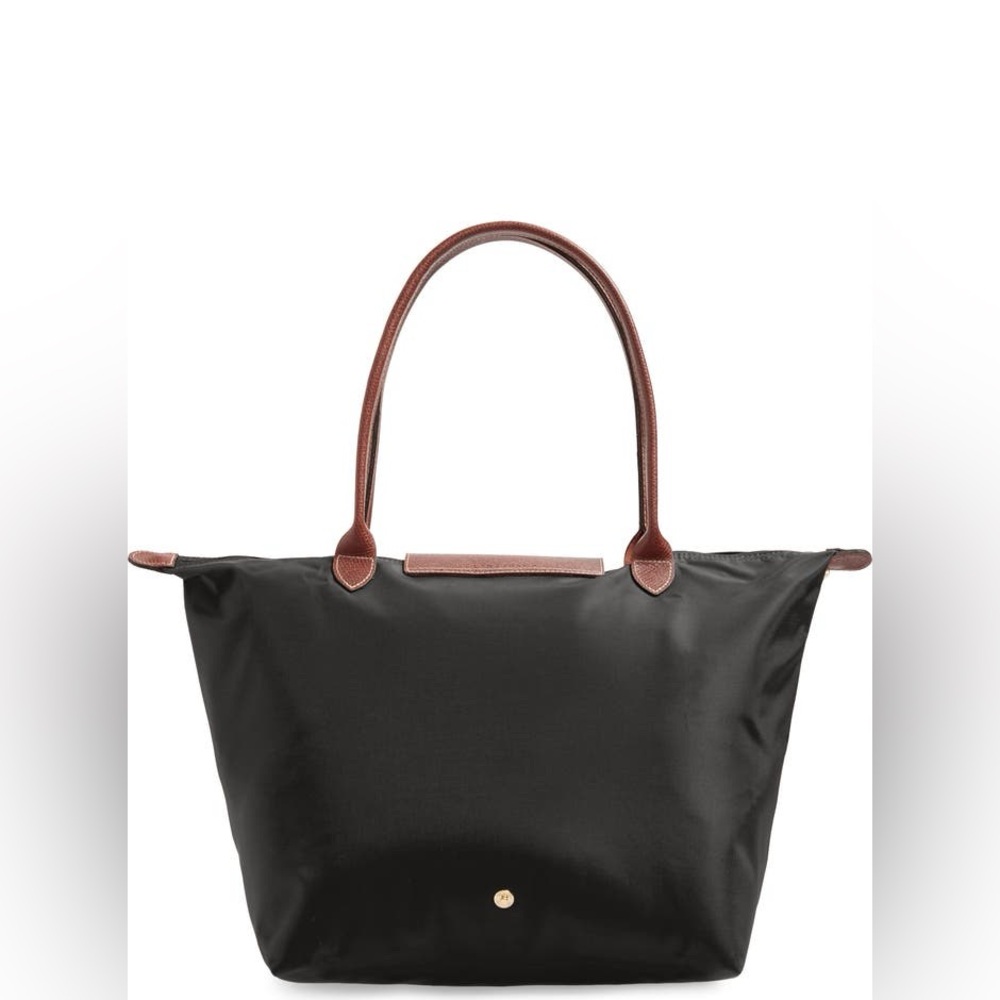 Longchamp Black and Brown Tote Bag - Picture 4 of 16